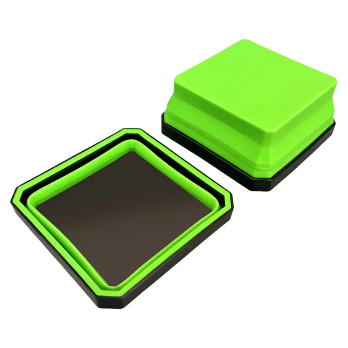 10PCS Silicone Magnetic Tool Tray Folding Storage Disk Screw Bolt Organizer V528-MAGNETIC-TRAY-GREEN-10IN1-595527