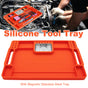 Silicone Tool Tray Silicone Tool Part Tray Organizer Workshop Garage Accessories V528-MAGNETIC-TRAY-ORANGE-429688