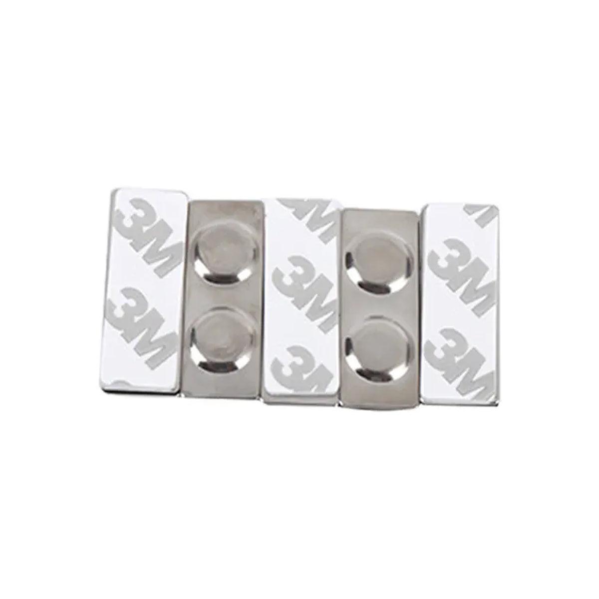 10x Magnetic Name Badge Tag Fastener Attachment Self Adhesive Strong Magnet NEW V528-MAGNETICBADGE-10PCS-431154