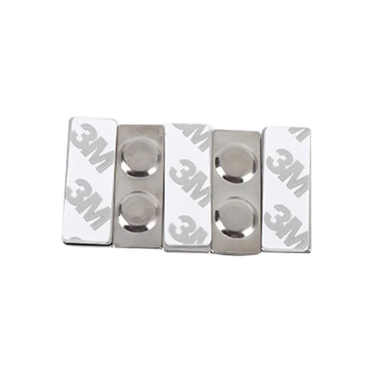 10x Magnetic Name Badge Tag Fastener Attachment Self Adhesive Strong Magnet NEW V528-MAGNETICBADGE-10PCS-431154