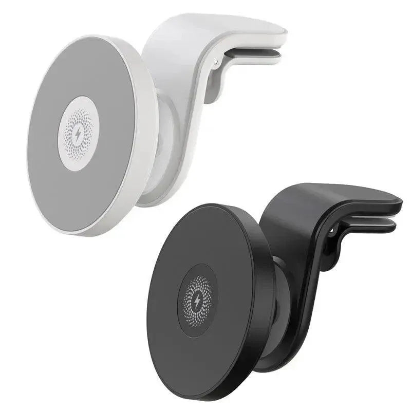 Wireless 15W Magnetic Car Mount Holder Charger For Iphone 13 12 Pro Max Magsafe - White V528-MAGNETICCARMOUNT-WHITE-839666