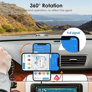 Wireless 15W Magnetic Car Mount Holder Charger For Iphone 13 12 Pro Max Magsafe - White V528-MAGNETICCARMOUNT-WHITE-839666