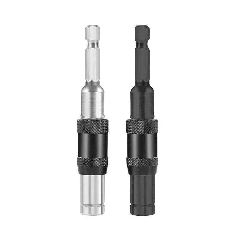 Pivoting Screwdriver Bit Holder Swivel Drill Adapter Tool for Impact Driver - Silver V528-MAGNETICPIVOT-SILVER-774428