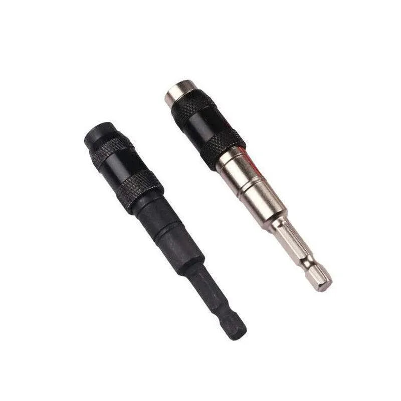 Pivoting Screwdriver Bit Holder Swivel Drill Adapter Tool for Impact Driver - Silver V528-MAGNETICPIVOT-SILVER-774428