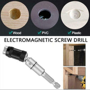 Pivoting Screwdriver Bit Holder Swivel Drill Adapter Tool for Impact Driver - Silver V528-MAGNETICPIVOT-SILVER-774428
