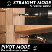 Pivoting Screwdriver Bit Holder Swivel Drill Adapter Tool for Impact Driver - Silver V528-MAGNETICPIVOT-SILVER-774428