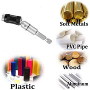 Pivoting Screwdriver Bit Holder Swivel Drill Adapter Tool for Impact Driver - Silver V528-MAGNETICPIVOT-SILVER-774428