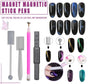 Nail Art Cat Eye Effect Stick for UV Gel Polish Design Tool for Manicure Styling Use - 1PC Strong Magnet V528-MAGNETSTICK-B-879875