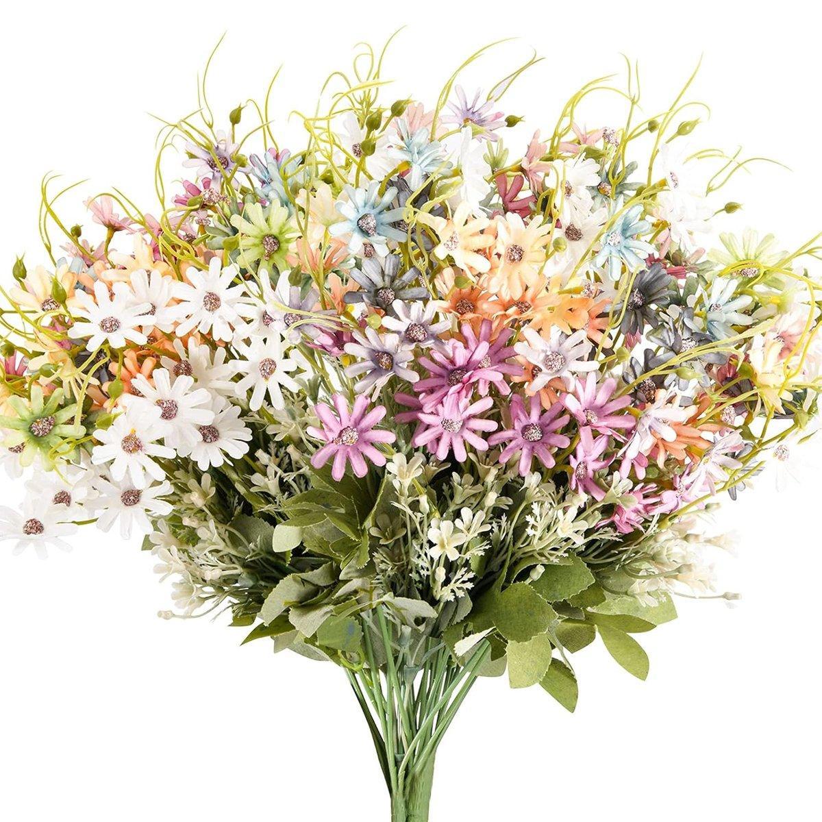 6x Artificial Small Soft Chrysanthemum Home Office Daisy Flower Party Decor DIY V528-MAGRITTE-6PCS-270955