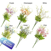 6x Artificial Small Soft Chrysanthemum Home Office Daisy Flower Party Decor DIY V528-MAGRITTE-6PCS-270955