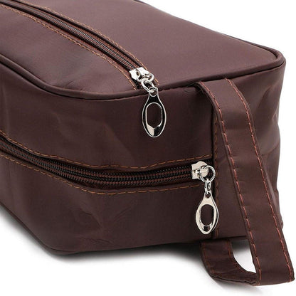 Large Capacity Portable Travel Cosmetic Bag for Men Outdoor Storage 3 Colours - Black V528-MAKEUP-BAG-BLACK-142568