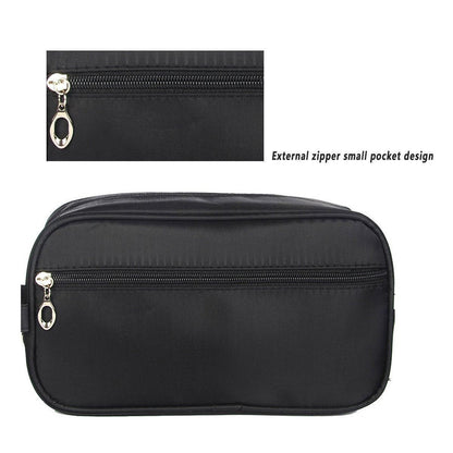 Large Capacity Portable Travel Cosmetic Bag for Men Outdoor Storage 3 Colours - Black V528-MAKEUP-BAG-BLACK-142568