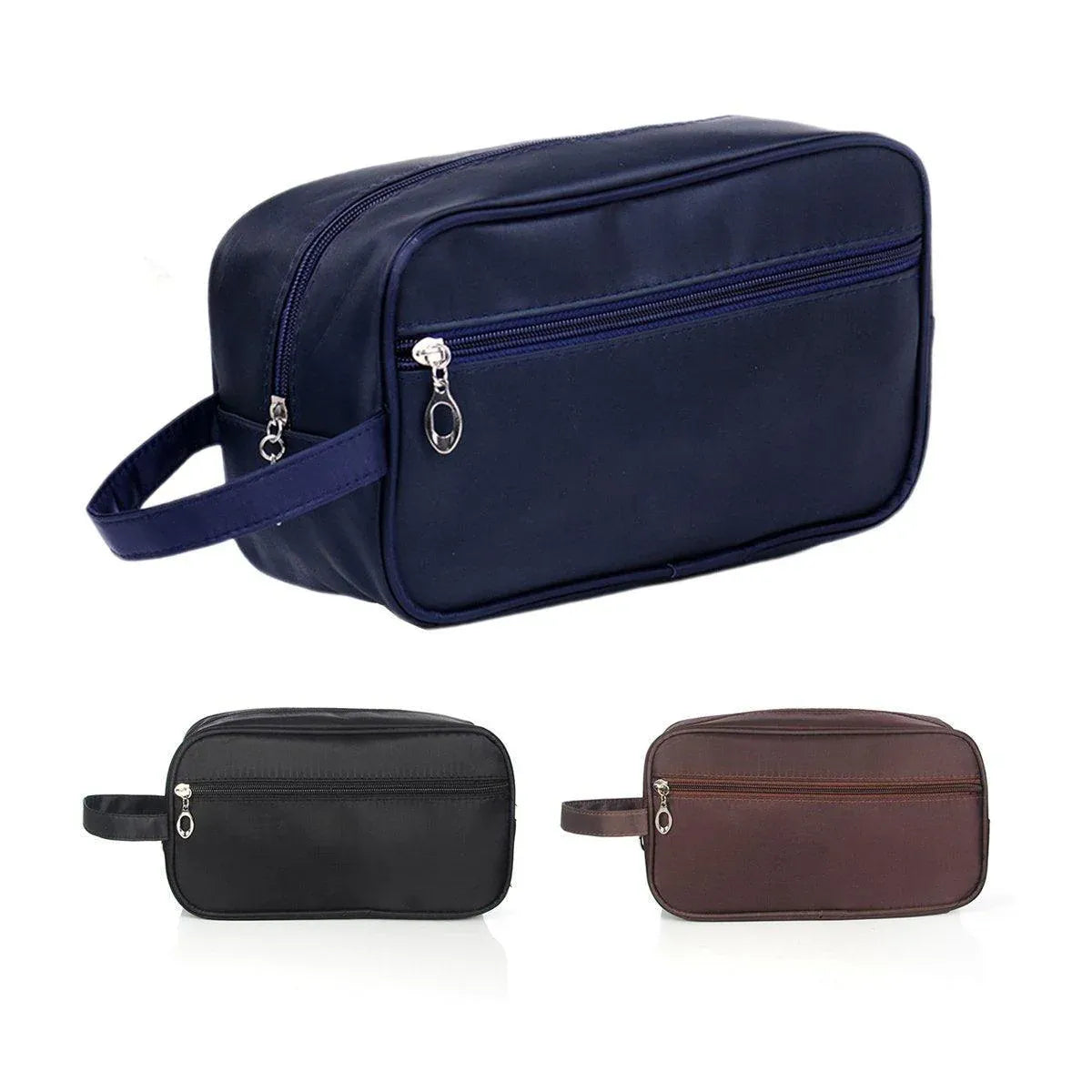 Large Capacity Portable Travel Cosmetic Bag for Men Outdoor Storage 3 Colours - Dark Blue V528-MAKEUP-BAG-DARK-BLUE-789368