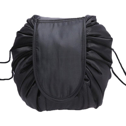 Portable Travel Makeup Bag Drawstring Cosmetic Pouch Lazy Storage Organiser Case - White Cactus V528-MAKEUPBAG-WHITECACTUS-47994