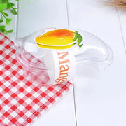100PCS Clear Cake Boxes for Mousse Fruit Mango Layered Desserts Ice Cream Pastry V528-MANGO-BOX-100PCS-650256