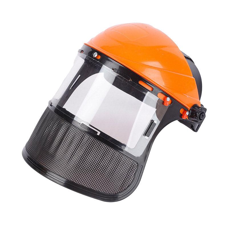 Garden Face Shield Headgear for Mowing and Outdoor Protective Use - Orange V528-MASK-ORANGE-675365