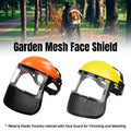 Garden Face Shield Headgear for Mowing and Outdoor Protective Use - Yellow V528-MASK-YELLOW-864596