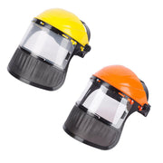 Garden Face Shield Headgear for Mowing and Outdoor Protective Use - Yellow V528-MASK-YELLOW-864596