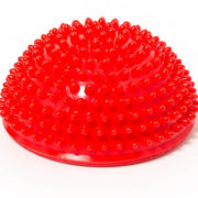 Spiky Massage Ball PVC Half Round Yoga Exercise Foot Hand Cushion - Orange V528-MASSAGE-BALL-ORANGE-991108