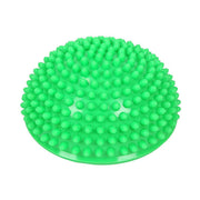 Spiky Massage Ball PVC Half Round Yoga Exercise Foot Hand Cushion - Orange V528-MASSAGE-BALL-ORANGE-991108