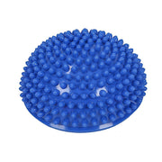 Spiky Massage Ball PVC Half Round Yoga Exercise Foot Hand Cushion - Orange V528-MASSAGE-BALL-ORANGE-991108