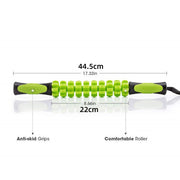 Muscle Roller Stick Full Body Fitness Massage Tool for Home and Gym Use - Black V528-MASSAGE-BLACK-936272