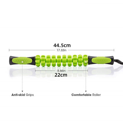 Muscle Roller Stick Full Body Fitness Massage Tool for Home and Gym Use - Orange V528-MASSAGE-ORANGE-439029