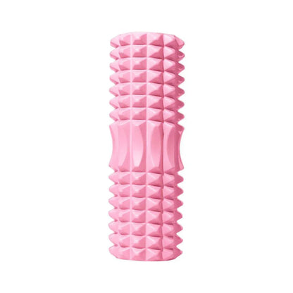 High Density EVA Foam Roller Yoga Massage Stick for Fitness - Crescent Style Pink-45cm V528-MASSAGE-STICK-YY-45-PINK-864111