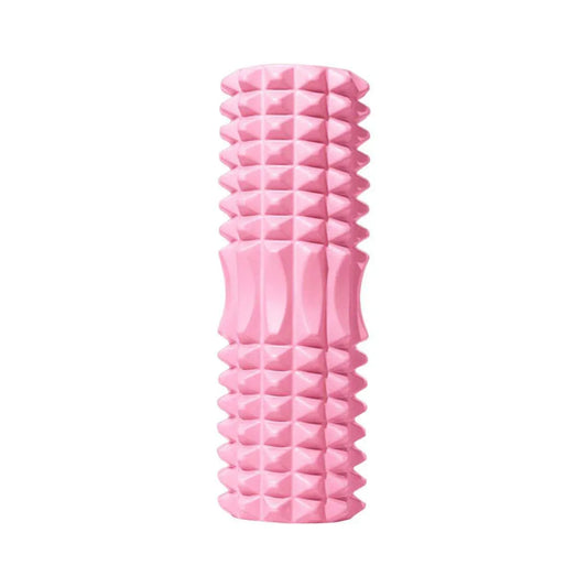 High Density EVA Foam Roller Yoga Massage Stick for Fitness - Crescent Style Pink-45cm V528-MASSAGE-STICK-YY-45-PINK-864111