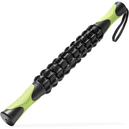 Muscle Roller Stick Full Body Fitness Massage Tool for Home and Gym Use - Yellow V528-MASSAGE-YELLOW-683274