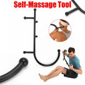 S Shaped Self Massage Tool with Trigger Point Handles for Back and Body Relaxation V528-MASSAGETOOL-BLACK-673889