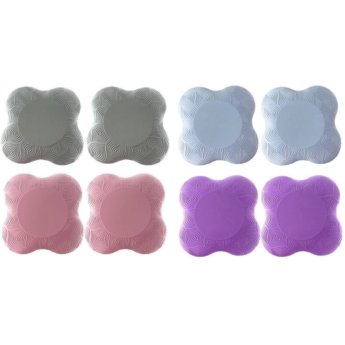 2pcs Thick Yoga Kneeling Mat Knee Cushion for Elbow Support Gym Workout Pad - Grey V528-MAT-2PCS-GREY-561623
