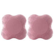 2pcs Thick Yoga Kneeling Mat Knee Cushion for Elbow Support Gym Workout Pad - Pink V528-MAT-2PCS-PINK-129673