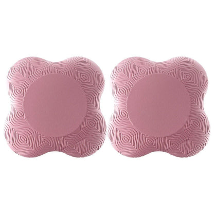 2pcs Thick Yoga Kneeling Mat Knee Cushion for Elbow Support Gym Workout Pad - Pink V528-MAT-2PCS-PINK-129673