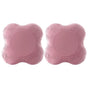 2pcs Thick Yoga Kneeling Mat Knee Cushion for Elbow Support Gym Workout Pad - Pink V528-MAT-2PCS-PINK-129673