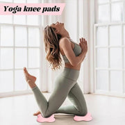 2pcs Thick Yoga Kneeling Mat Knee Cushion for Elbow Support Gym Workout Pad - Pink V528-MAT-2PCS-PINK-129673