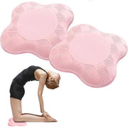 2pcs Thick Yoga Kneeling Mat Knee Cushion for Elbow Support Gym Workout Pad - Pink V528-MAT-2PCS-PINK-129673