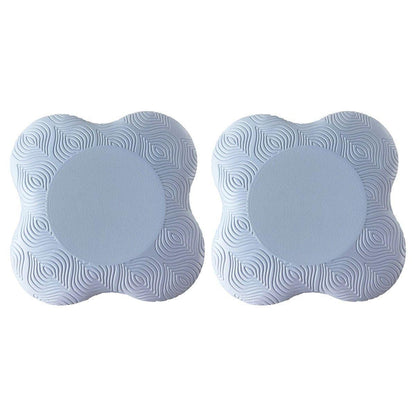 2pcs Thick Yoga Kneeling Mat Knee Cushion for Elbow Support Gym Workout Pad - Purple V528-MAT-2PCS-PURPLE-439914
