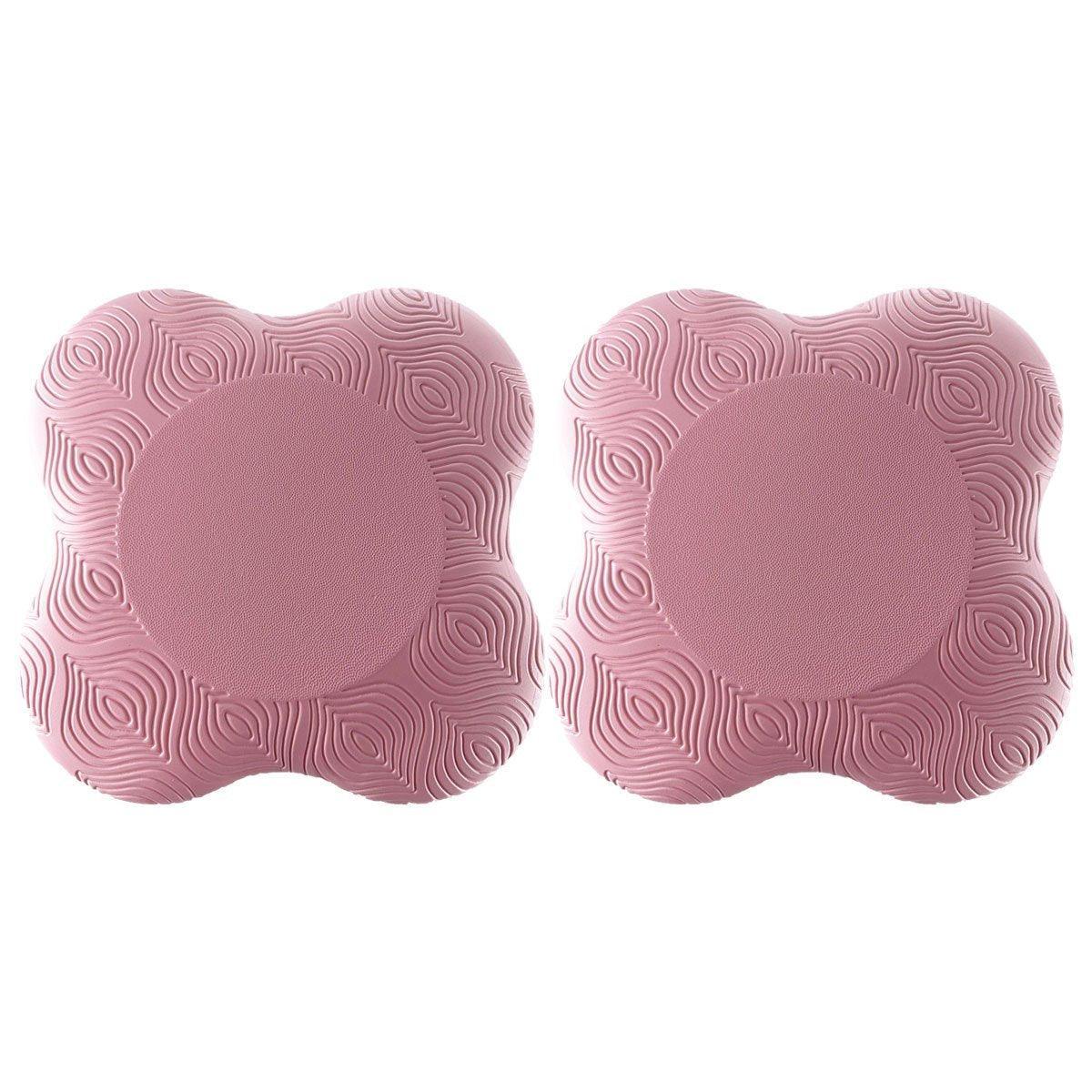 2pcs Thick Yoga Kneeling Mat Knee Cushion for Elbow Support Gym Workout Pad - Purple V528-MAT-2PCS-PURPLE-439914
