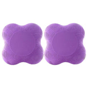 2pcs Thick Yoga Kneeling Mat Knee Cushion for Elbow Support Gym Workout Pad - Purple V528-MAT-2PCS-PURPLE-439914