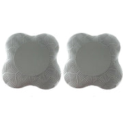 2pcs Thick Yoga Kneeling Mat Knee Cushion for Elbow Support Gym Workout Pad - Purple V528-MAT-2PCS-PURPLE-439914