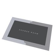 50x80CM Super Absorbent Floor Mat Soft Quick-Drying Non-Slip Diatom Mud Bath - Grey-Retangle V528-MAT-GREY-RETANGLE-5080CM-708157