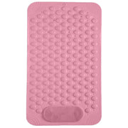 Non Slip Floor Pad Bathroom Tub Mat Bath Shower Mat with Round Massage Point - Pink V528-MAT-PINK-966659