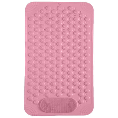 Non Slip Floor Pad Bathroom Tub Mat Bath Shower Mat with Round Massage Point - Pink V528-MAT-PINK-966659