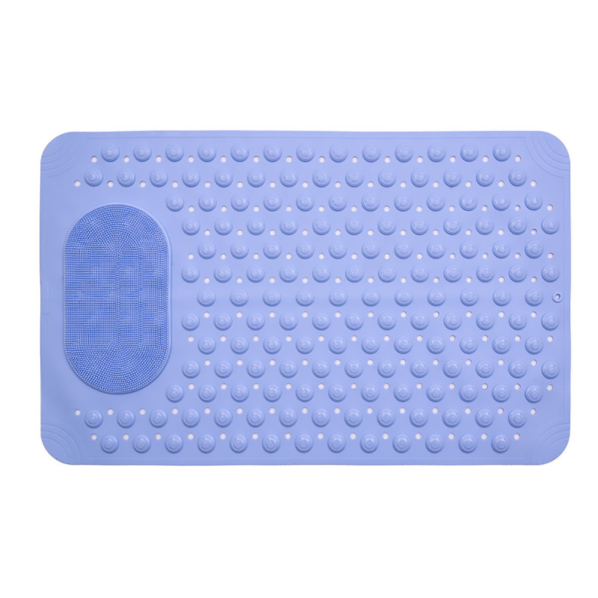 Non Slip Floor Pad Bathroom Tub Mat Bath Shower Mat with Round Massage Point - Pink V528-MAT-PINK-966659