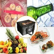 Insulated Food Delivery Bag Thermal Pizza Takeaway Cooler Storage 16L 28L 50L - 16L-28x19x20cm V528-MEALDELIVERYBAG-16-654114