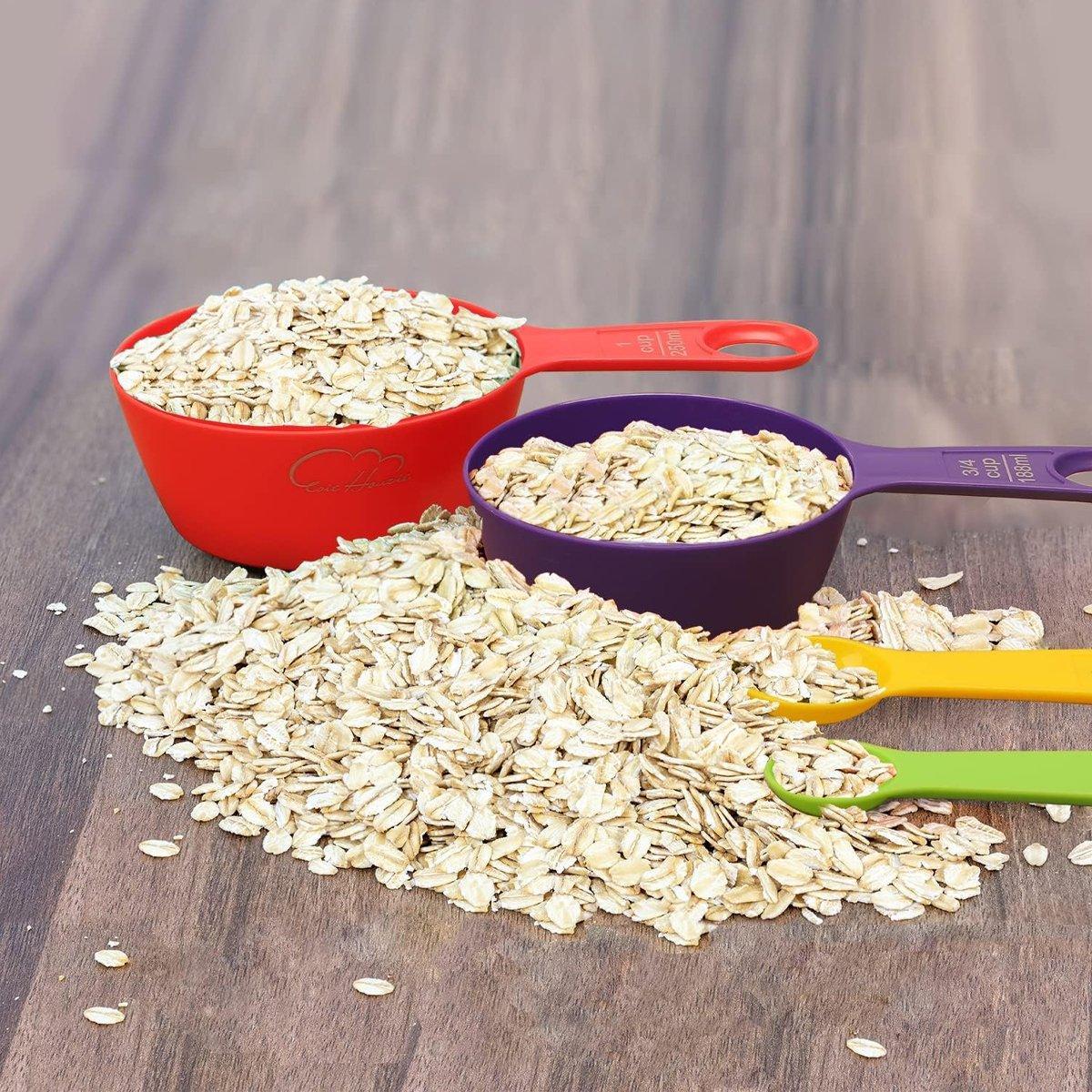 12PCS Plastic Measuring Spoon and Cup Set Baking Tools for Cake Milk Powder V528-MEASURING-TOOL-12PCS-869225