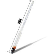 Alcohol Meter Hydrometer 0-100 Percent with 100ml Measuring Cup for Distilling V528-MEASURINGINSTRUMENT-18780
