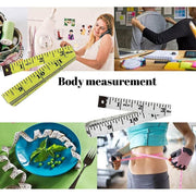 Retractable Tailor Tape Measure 150cm Soft Body Measuring Sewing Ruler - Green V528-MEASURINGTAPE-150CM-GREEN71575