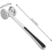 Meat Hammer Kitchen Tenderizing Beating Tool Double Sided Loose Meat Hammer V528-MEAT-HAMMER-670388